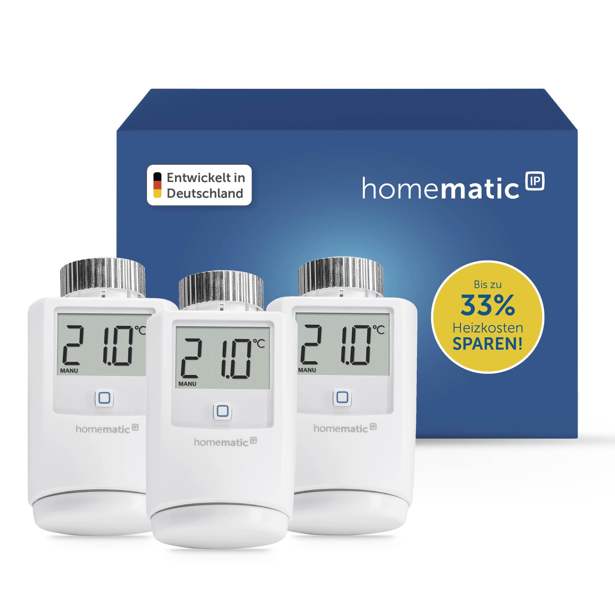  Homematic IP Heizkörperthermostat - Einfache Installation & Energie Sparen - 140280A
| Homematic IP Heizkörperthermosta